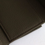 BUBBLE CALF MINI WALLET #OLIVE [L003]