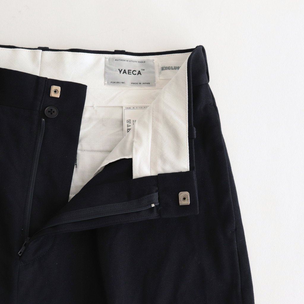CHINO CLOTH PANTS STANDARD #NAVY [63601]