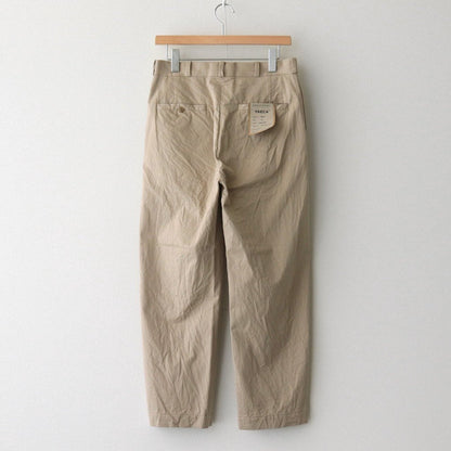 CHINO CLOTH PANTS STANDARD #KHAKI [63601]