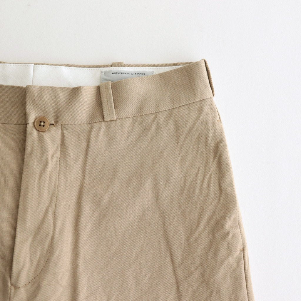 CHINO CLOTH PANTS STANDARD #KHAKI [63601]