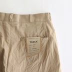 CHINO CLOTH PANTS STANDARD #KHAKI [63601]