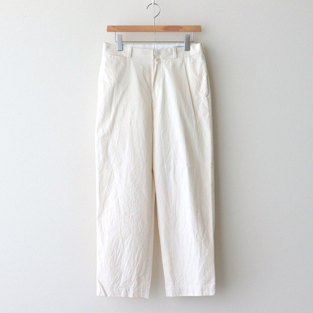 CHINO CLOTH PANTS STANDARD #LIGHT BEIGE [63601]