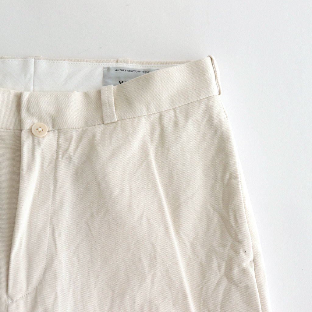 CHINO CLOTH PANTS STANDARD #LIGHT BEIGE [63601]