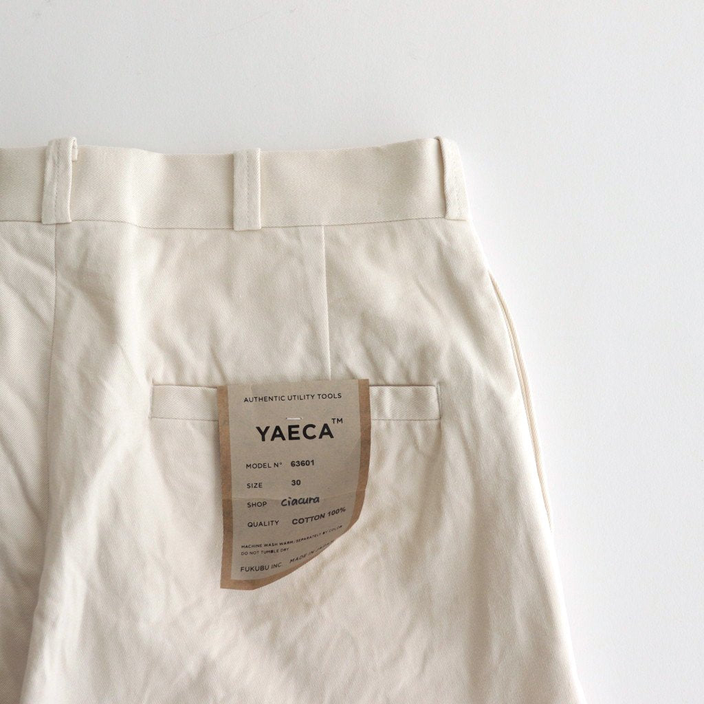 CHINO CLOTH PANTS STANDARD #LIGHT BEIGE [63601]