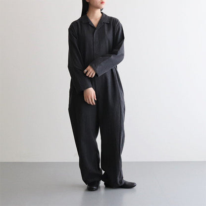PAJAMA ALL IN ONE #CHARCOAL [02965]