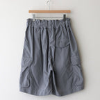 FWML6P| Nylon tussah/garment dyed M47 shorts #GREY MIST [GE_FR1010P6]