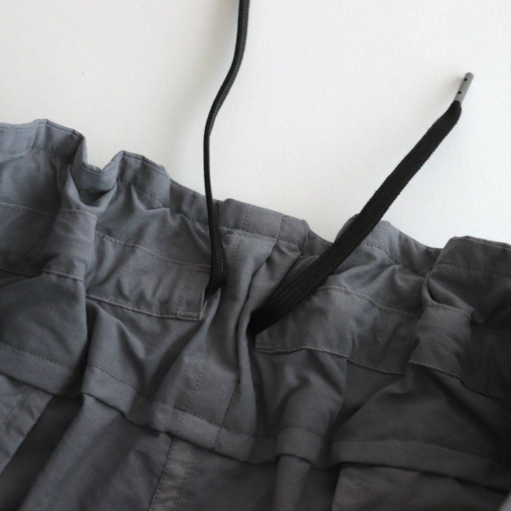 FWML6P| Nylon tussah/garment dyed M47 shorts #GREY MIST [GE_FR1010P6]