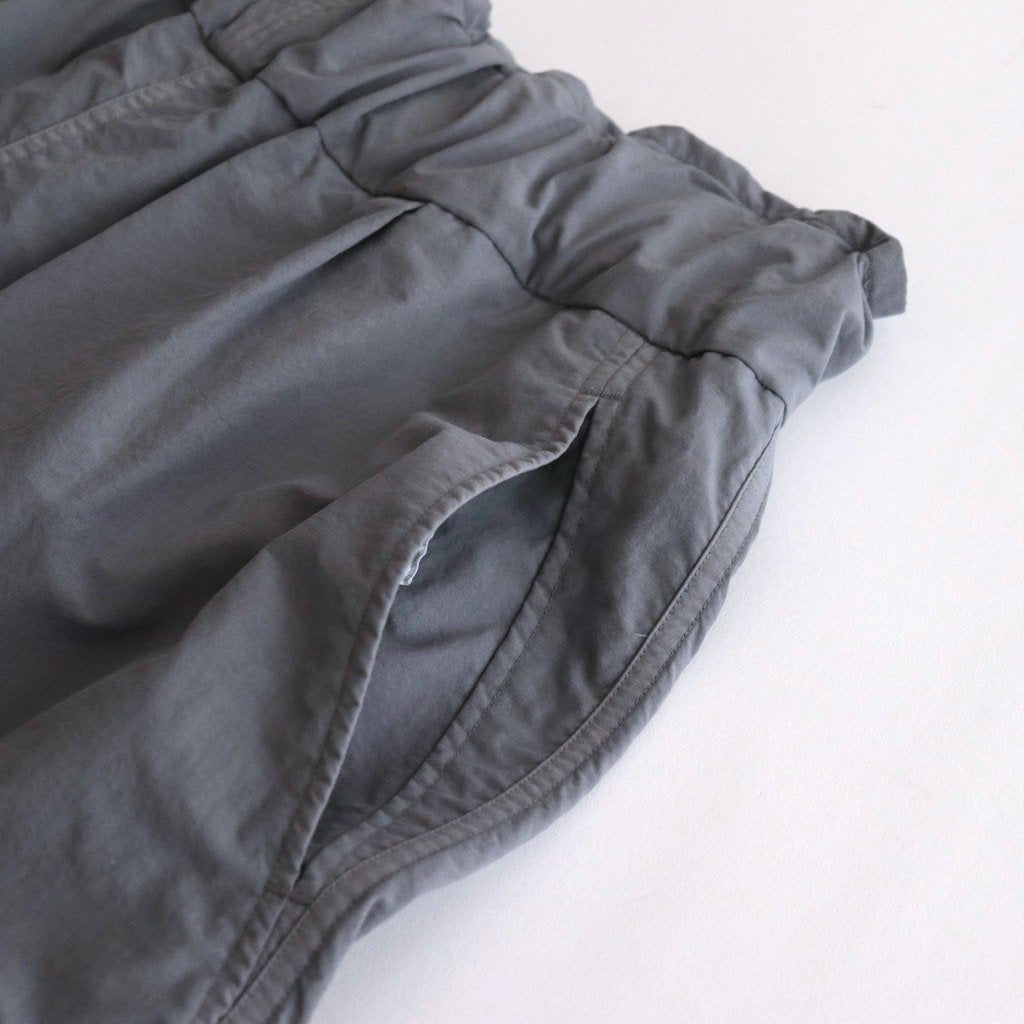 FWML6P| Nylon tussah/garment dyed M47 shorts #GREY MIST [GE_FR1010P6]