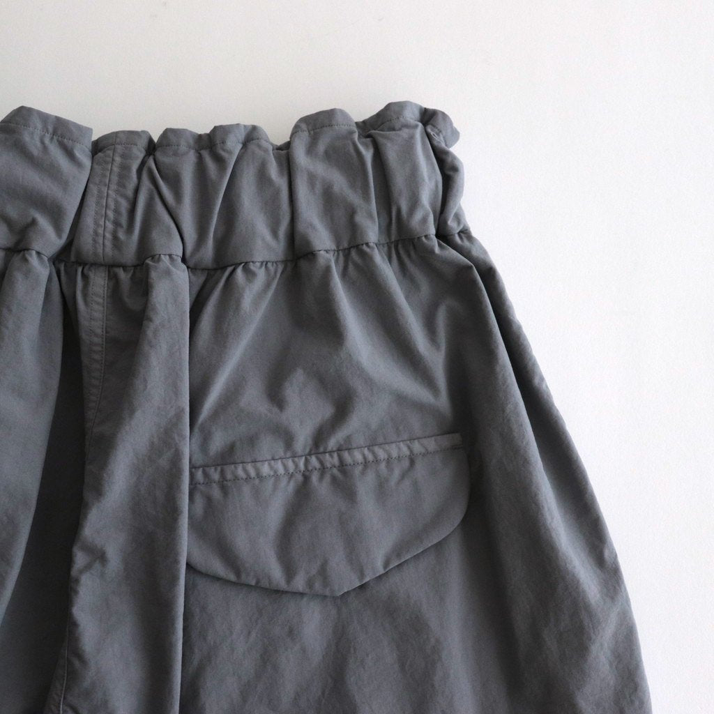 FWML6P| Nylon tussah/garment dyed M47 shorts #GREY MIST [GE_FR1010P6]