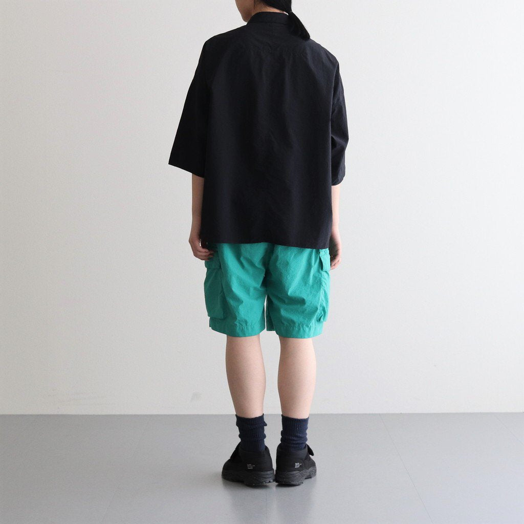FWML6P| ナイロンタッサー/ガーメントダイ M47ショートパンツ #EMERALD [GE_FR1010P6]