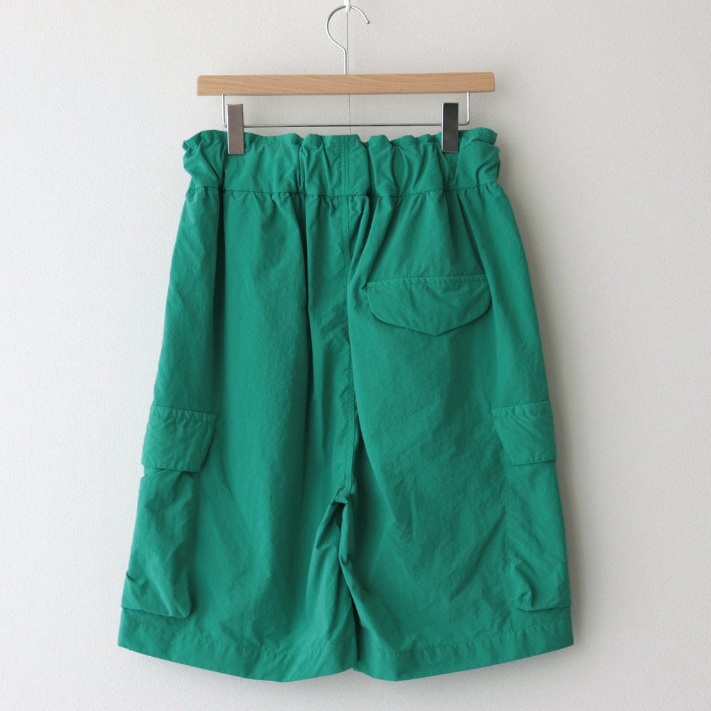 FWML6P| ナイロンタッサー/ガーメントダイ M47ショートパンツ #EMERALD [GE_FR1010P6]