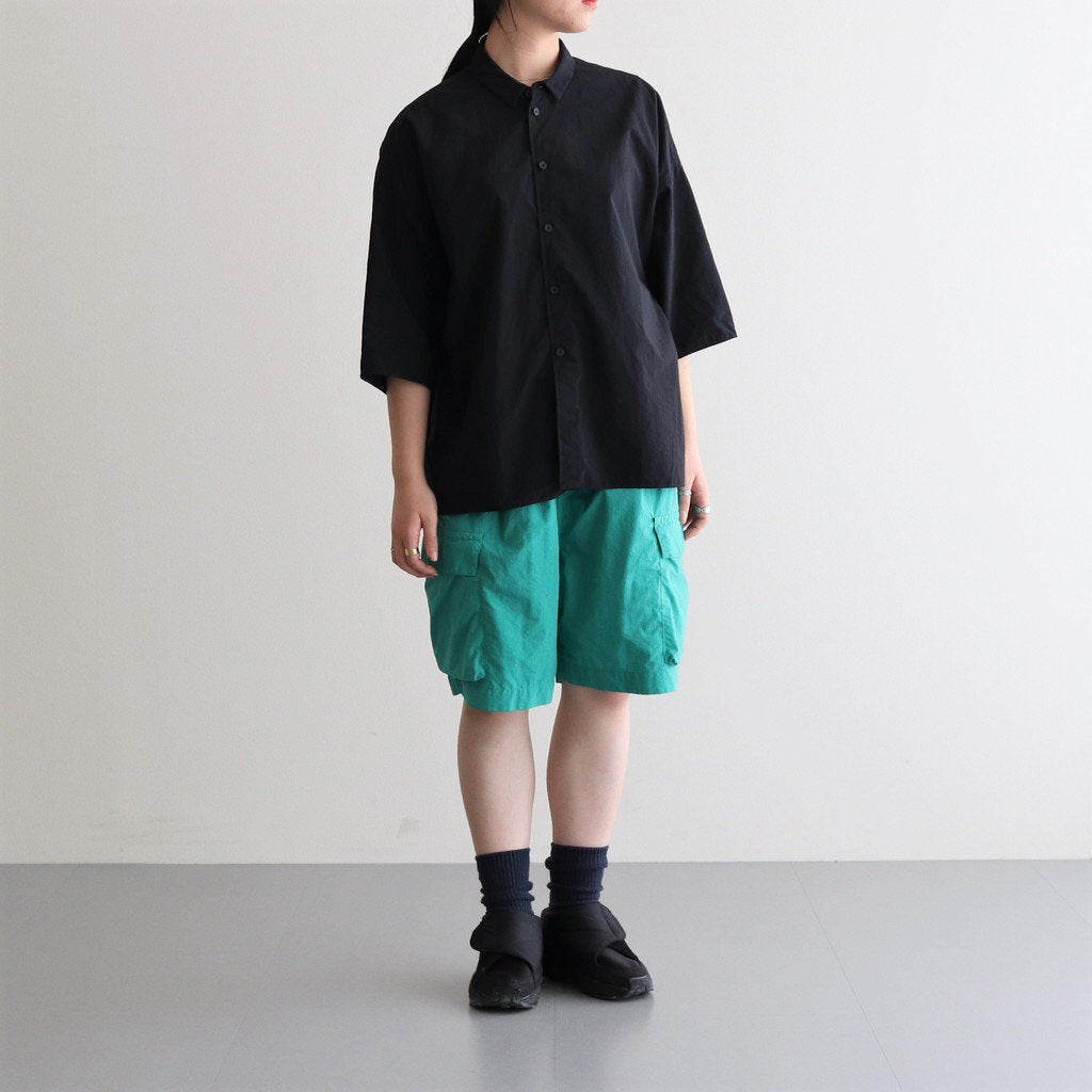 FWML6P| Nylon tussah/garment dyed M47 shorts #EMERALD [GE_FR1010P6]