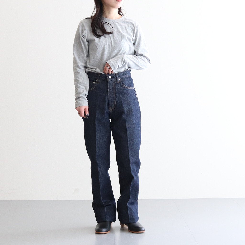 HARD TWIST DENIM 5P PANTS #INDIGO [A00P02DM]