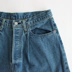 5PK VINTAGE REPRODUCTION DENIM JEANS #INDIGO [ST.514]