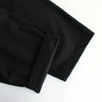 WIDE EASY TWO TUCK TROUSERS #BLACK [ST.502]