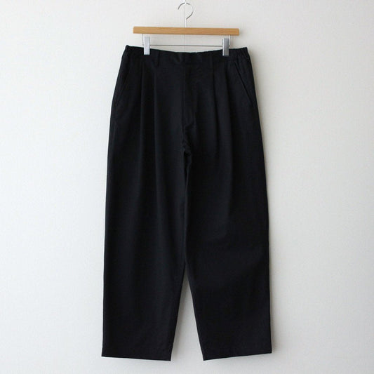 WIDE EASY TWO TUCK TROUSERS #DARK NAVY [ST.502]