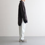 OVERSIZED LAYERED SHIRT #KHAKI CHECK [ST.547-2]