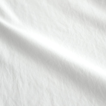 NMCSH | マットポリエステル・タイプライター マオカラーセミワイドシャツ #OFF WHIITE [GE_NC0103SF]