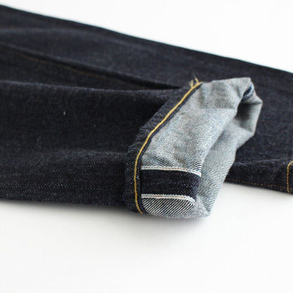 DENIM PANTS WIDE TAPERED #INDIGO [9-13W]