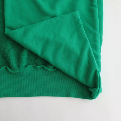 FCDPTD｜Product dyed &amp; polyester fleece front open hoodie #THE GREEN [GE_FR0304TD]