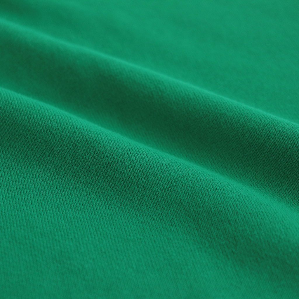 FCDPTD｜Product dyed &amp; polyester fleece front open hoodie #THE GREEN [GE_FR0304TD]