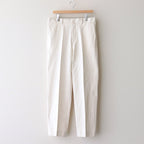 CHINO CLOTH PANTS CREASED SLIM #LIGHT BEIGE [13602]