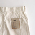 CHINO CLOTH PANTS CREASED SLIM #LIGHT BEIGE [13602]