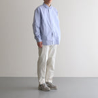 CHINO CLOTH PANTS CREASED SLIM #LIGHT BEIGE [13602]