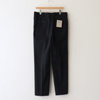 CHINO CLOTH PANTS CREASED SLIM #NAVY [13602]
