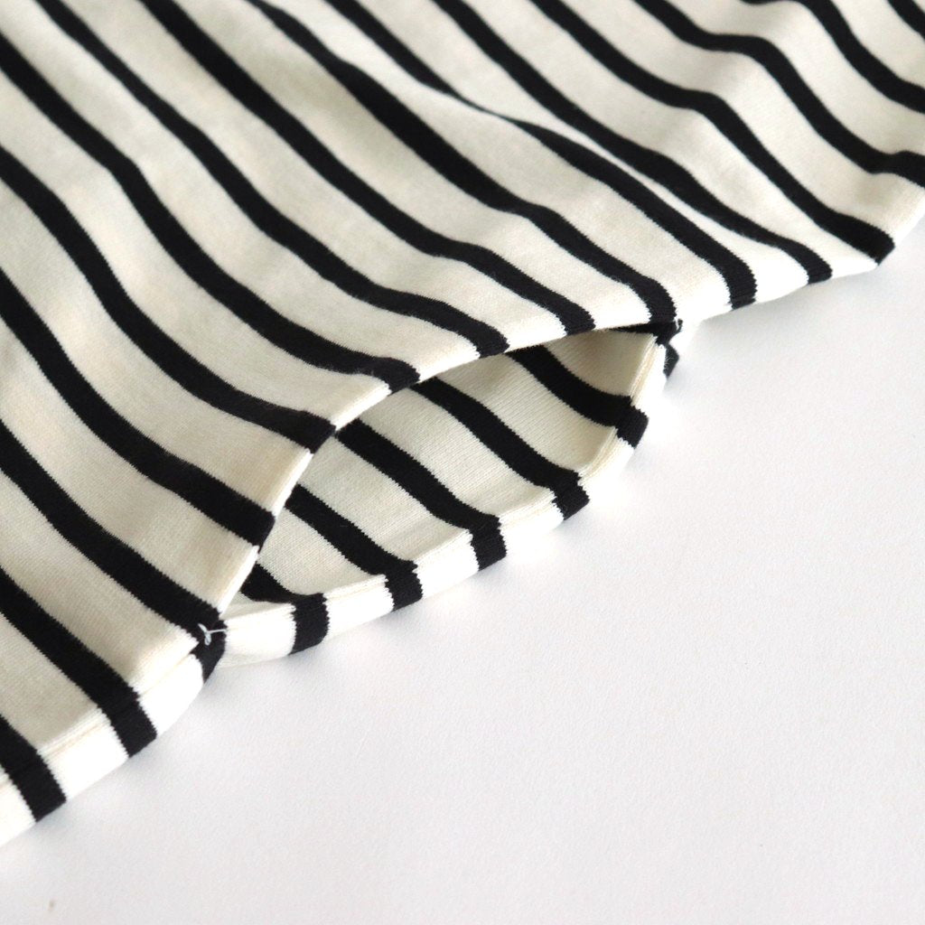 BASQUE SHIRT #NAVY OFF WHITE-ST [33024]