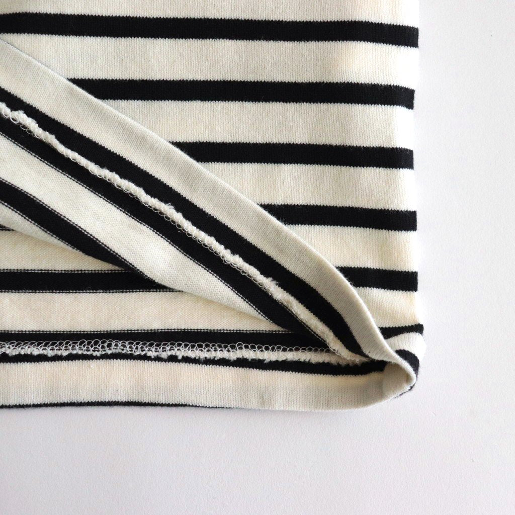 BASQUE SHIRT #NAVY OFF WHITE-ST [33024]