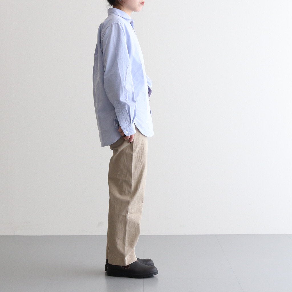 COMFORT SHIRT RELAX LONG #SAX [63104]