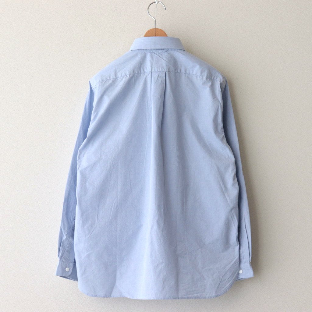 COMFORT SHIRT RELAX LONG #SAX [63104]