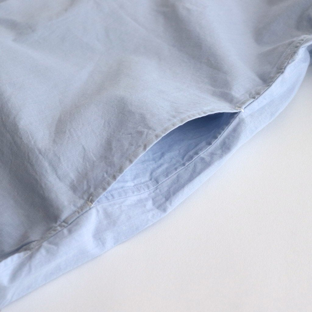 COMFORT SHIRT RELAX LONG #SAX [63104]