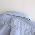 COMFORT SHIRT RELAX LONG #SAX [63104]