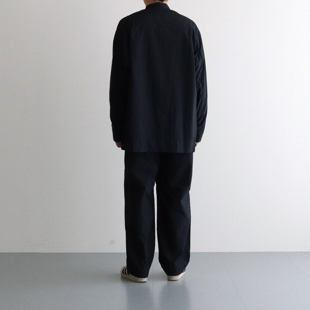 CAPSULESNAP SHIRT  PACKABLE #BLACK [TT-SHT-003-P]