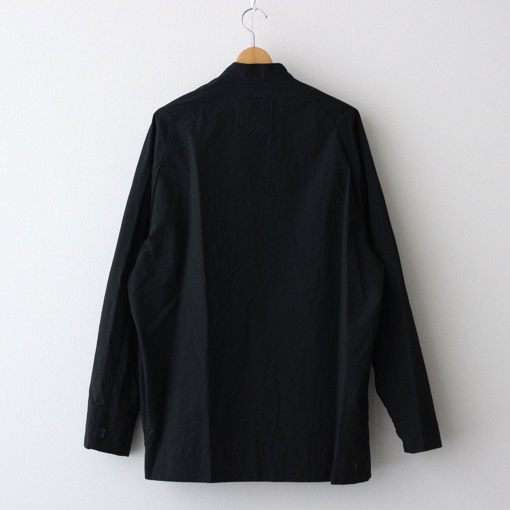 CAPSULESNAP SHIRT  PACKABLE #BLACK [TT-SHT-003-P]
