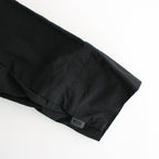 CAPSULESNAP SHIRT  PACKABLE #BLACK [TT-SHT-003-P]