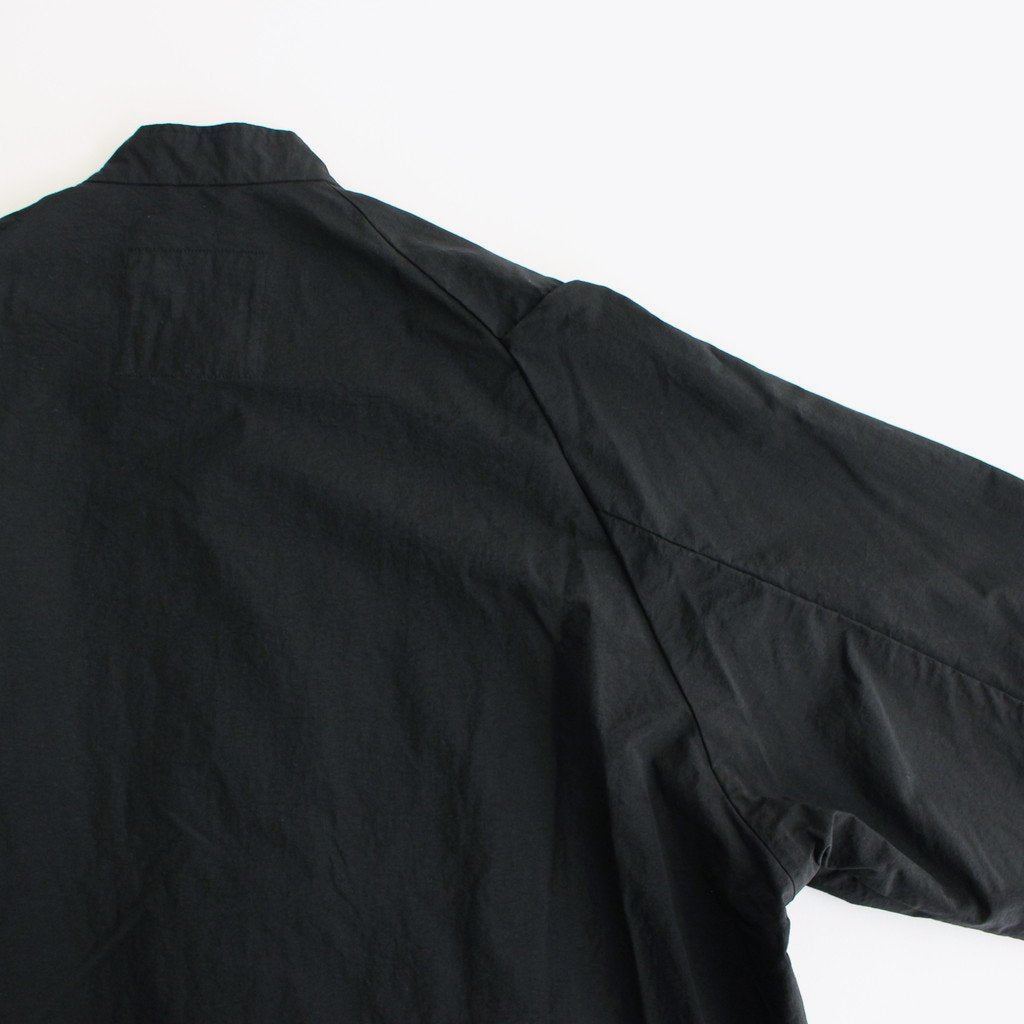 CAPSULESNAP SHIRT  PACKABLE #BLACK [TT-SHT-003-P]