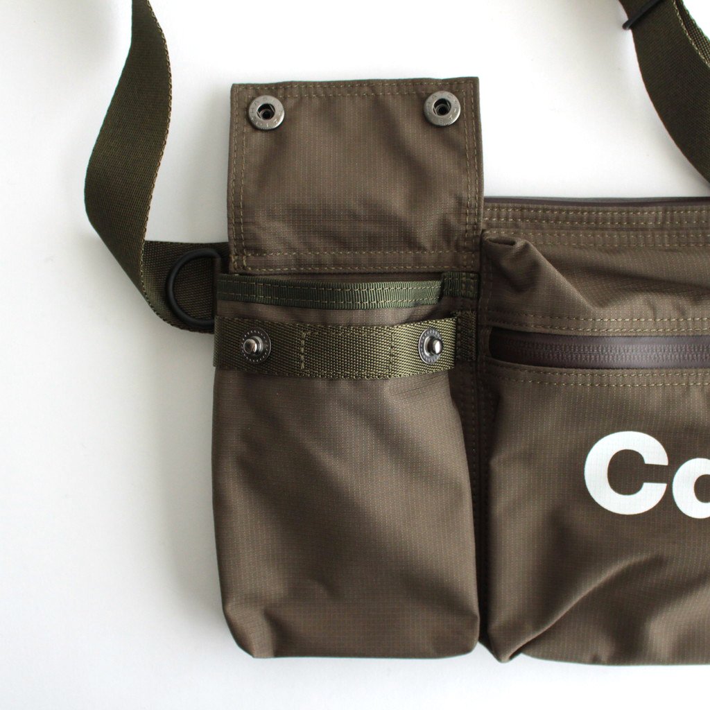 ナイロンリップ三層 PORTER WAIST BAG #KHAKI [HK-K201-051] _ COMME