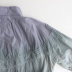 SPRAY PRINTED NYLON ZIP BLOUSON #MIST GREEN [YK23SS0463B]