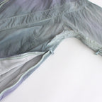 SPRAY PRINTED NYLON ZIP BLOUSON #MIST GREEN [YK23SS0463B]