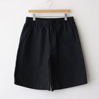 CORPORATE EASY SHORTS #BLACK STRIPE [FSW-23-PT_145]