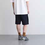 CORPORATE EASY SHORTS #BLACK STRIPE [FSW-23-PT_145]