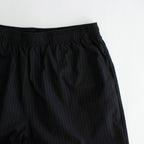CORPORATE EASY SHORTS #BLACK STRIPE [FSW-23-PT_145]