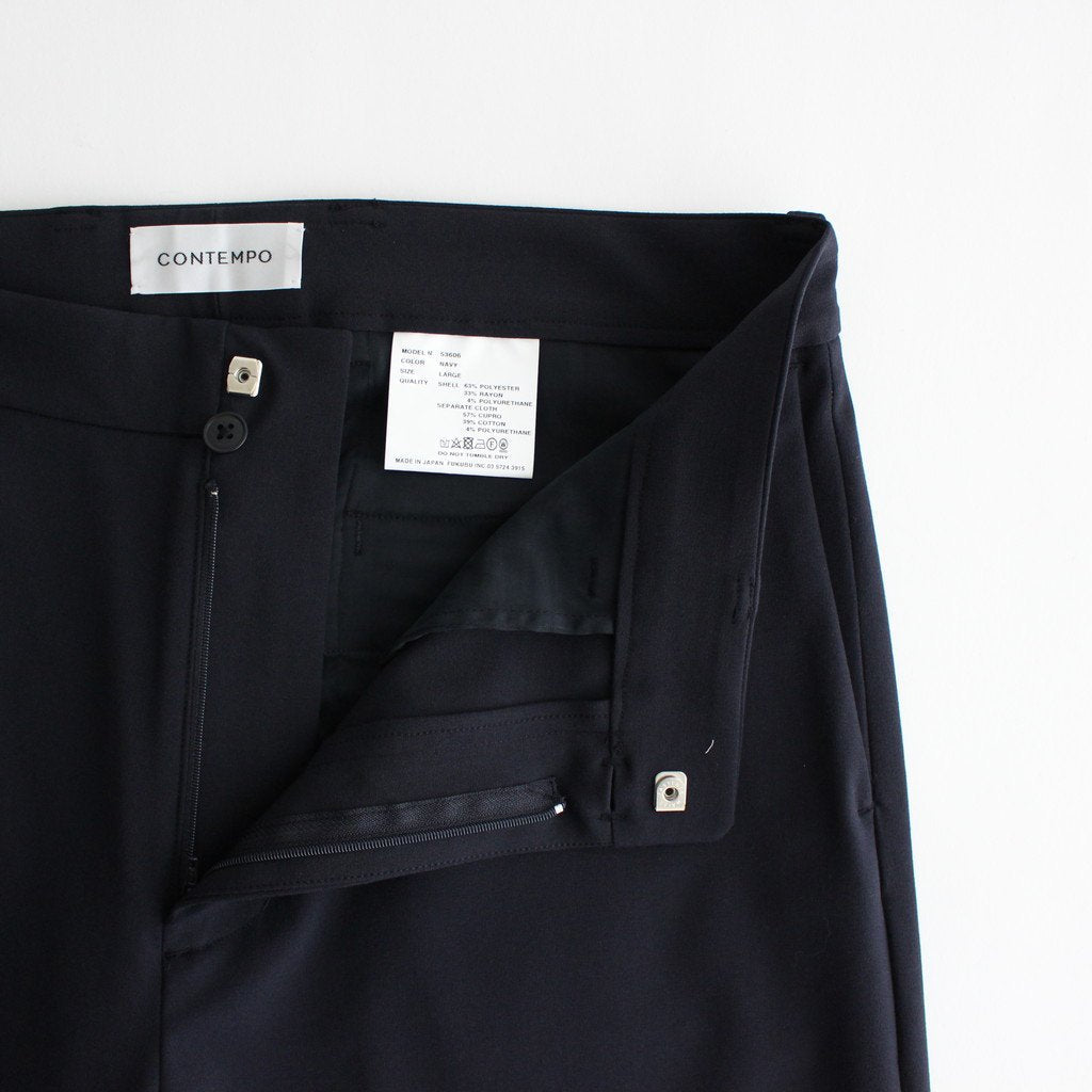 2WAY PANTS WIDE STRAIGHT #NAVY [53606] _ YAECA | ヤエカ – ciacura