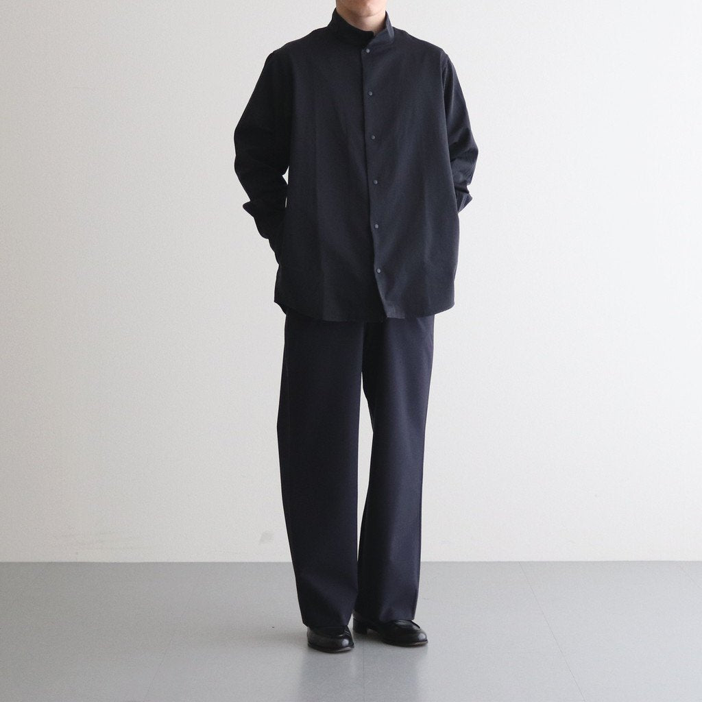 2WAY PANTS WIDE STRAIGHT #NAVY [53606] _ YAECA | ヤエカ – ciacura