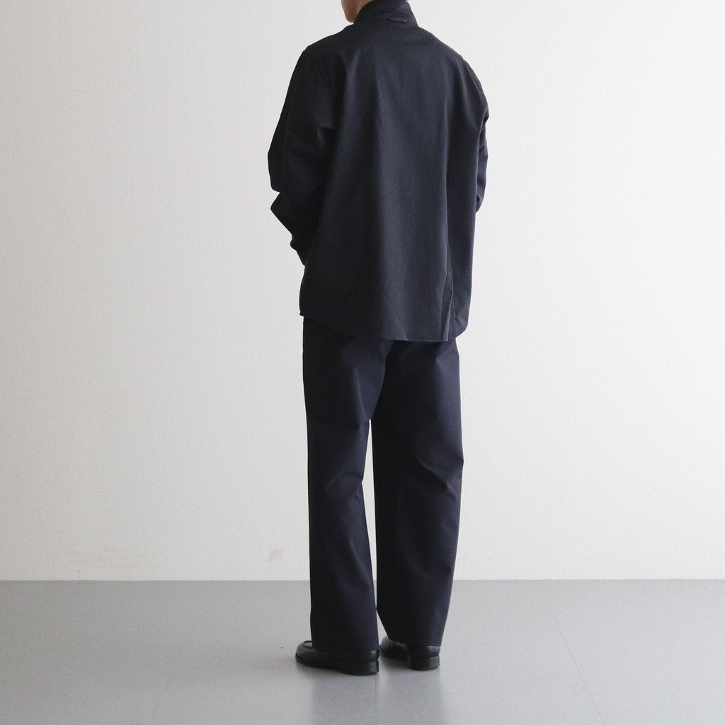 2WAY PANTS WIDE STRAIGHT #NAVY [53606] _ YAECA | ヤエカ – ciacura