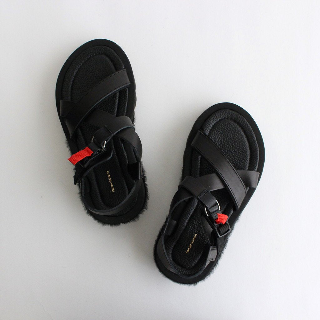 MEADOW SANDAL #BLACK [RO-S-MDS]