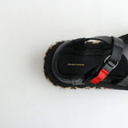 MEADOW SANDAL #BLACK/LEOPARD [RO-S-MDS]